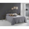 Wrought-iron small double bed Venere