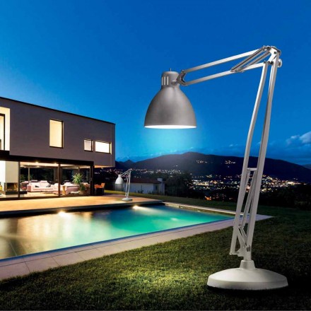 Leucos The Great JJ outdoor aluminum design lamp Viadurini