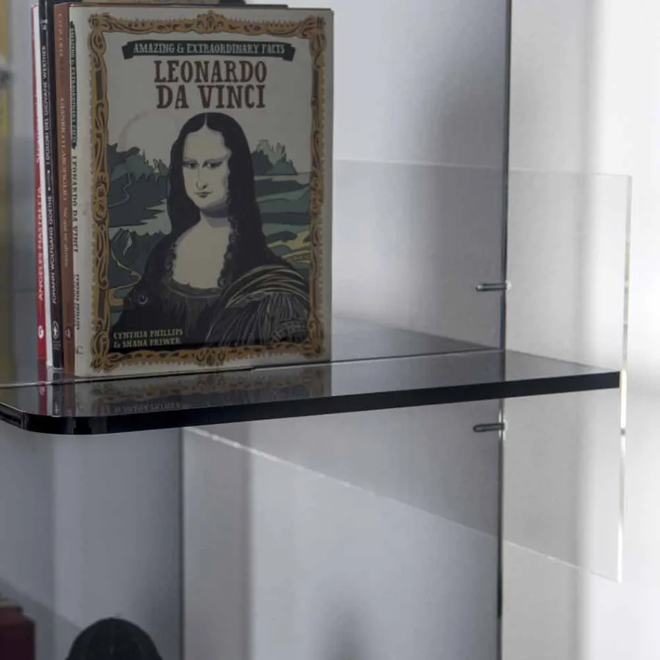 Contemporary wall-hung design plexiglass smalto Sfera4 Viadurini