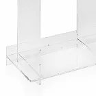 Contemporary plexiglass wall-hung modern design bookcase Sfera4 Viadurini