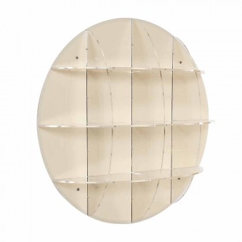 Contemporary modern beige wall light Gio, made in Italy