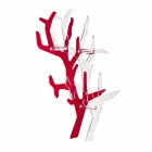 Contemporary red design wallcover for Carol, made in Italy Viadurini