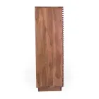 Living Room Bookcase Made of Acacia Wood - Vortice Viadurini