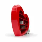 Library Design in Adamantx® Heart Made in Italy Viadurini