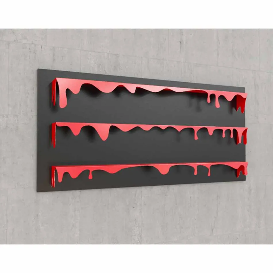 Library Design Kolata 186x86 (3 shelves) Mabele Viadurini