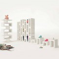 Designer modular bookcase Sisma made in Italy