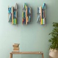 Suspended wall-mounted bookcase Zia Veronica