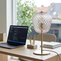 Large Venetian Glass Table Lamp in Various Colors, Made in Italy - Elisia