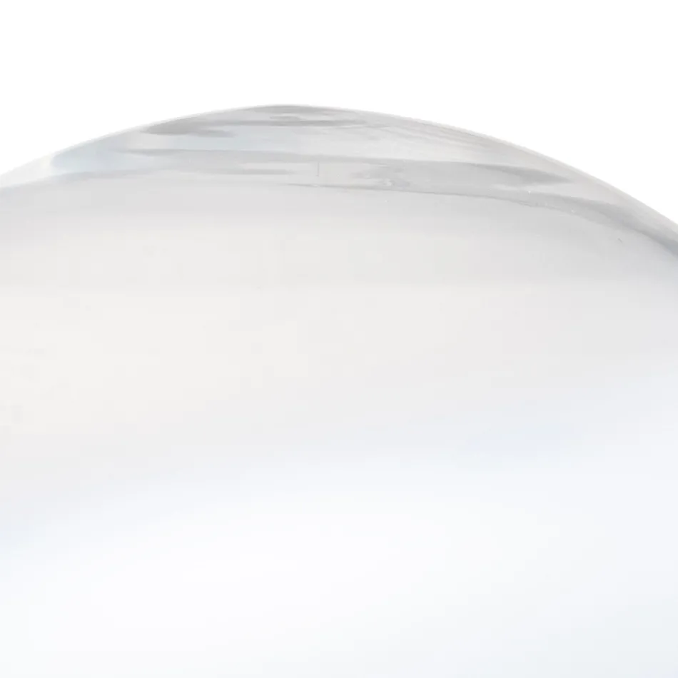 Isotta Glass and Metal Table Lamp in Two Sizes Made in Italy Viadurini