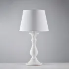 Wooden Lamp with Made in Italy Lampshade for Interior Decorating - Siena Viadurini