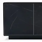 Sideboard with 3 doors and lacquered and laminated structure Made in Italy - Ferrara Viadurini