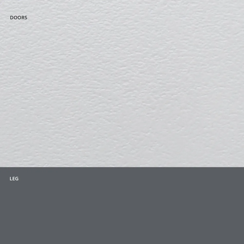 Sideboard with Stone Effect HPL Laminate Doors Made in Italy - Fiorenza Viadurini