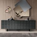 Indoor Sideboard with 4 Checkered Doors Made in Italy - Elisabetta