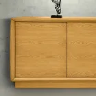 Avelia 3-Door Living Room Sideboard with Internal Shelf Made in Italy Viadurini