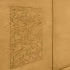 Serenia 3-Door Living Room Sideboard with Central Engraving Made in Italy Viadurini