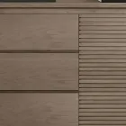 Smoke Finish Wooden Living Room Sideboard with Doors Made in Italy - Ramisia Viadurini