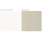 Living Area Sideboard with 4 Doors in White and Canaletto Finish Made in Italy - Any Viadurini