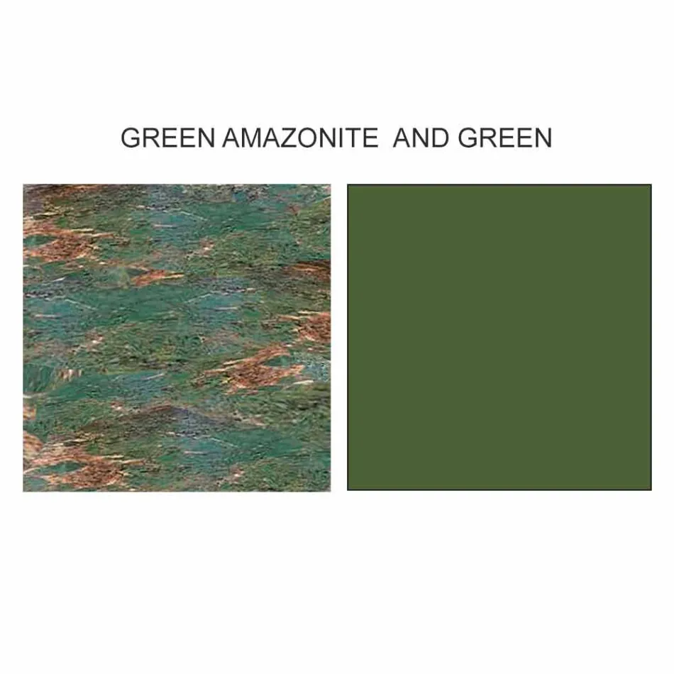 Design Sideboard in Gres with Structure in Wood and Mdf Made in Italy - Cunea Viadurini