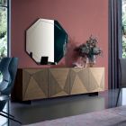 Sideboard in Ash Wood Handcrafted in Italy - Superb Viadurini