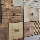 Sideboard in Mango Wood 2 Doors 4 Drawers Ethnic Style Homemotion - Auriel Viadurini