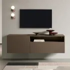Miral Suspended Melamine Sideboard in Two Colors Made in Italy Viadurini
