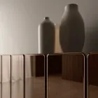 Modern Mirrored Wooden Sideboard with an Elegant Design Made in Italy - Ester Viadurini
