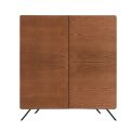 Living room sideboard Mdf structure and solid wood 4 doors Made in Italy - Rosalba