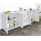 Living Room Sideboard in Melamine Wood 2 Sizes Made in Italy - Guendalina Viadurini
