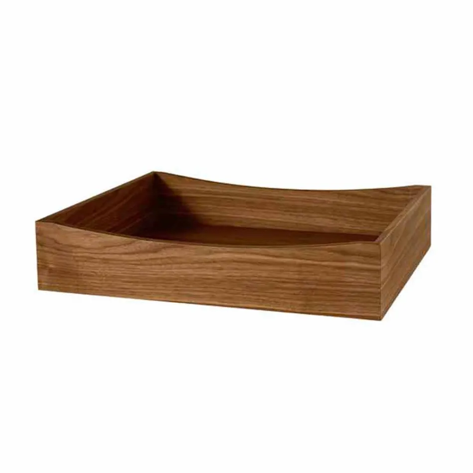 Smoked Glass Living Room Sideboard with Bronze Mirror Door Made in Italy - Silly Viadurini