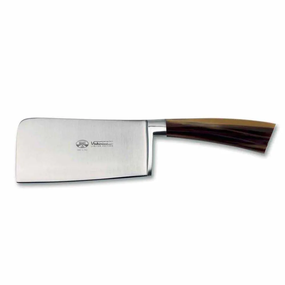 Berti stainless steel cleaver exclusively for Viadurini - Costantino Viadurini