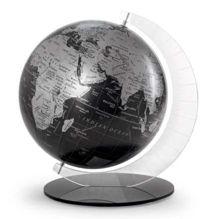 Modern Table Globe in Plexiglass Design Made in Italy - Mappondo Viadurini