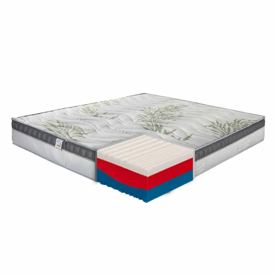 One and a half mattress in Memory AquaForm 25cm high Made in Italy - Idea Viadurini