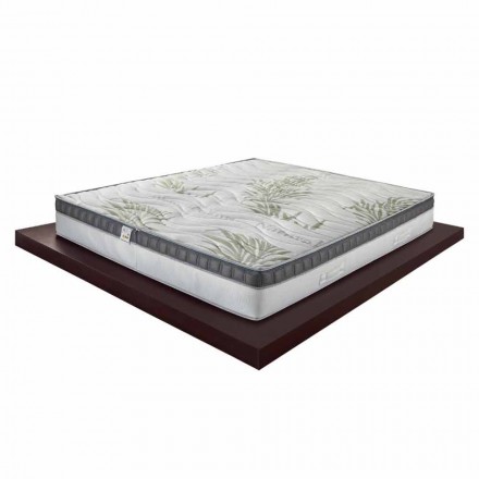 One and a half mattress in Memory AquaForm 25cm high Made in Italy - Idea Viadurini