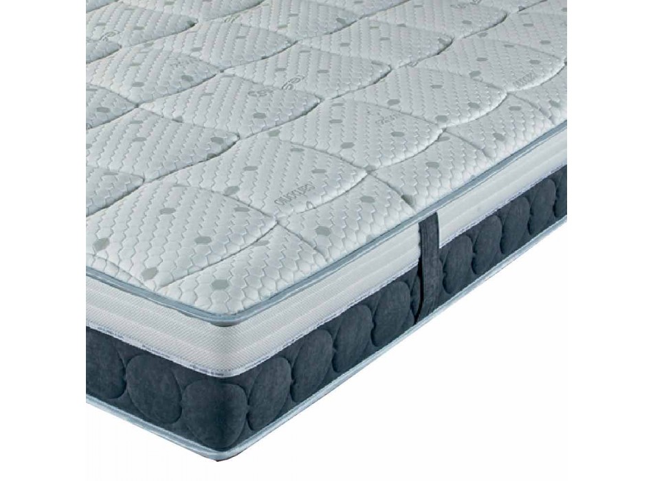 Double mattress H 25cm in Memory and Carbon Resistex Made in Italy - Villa Viadurini
