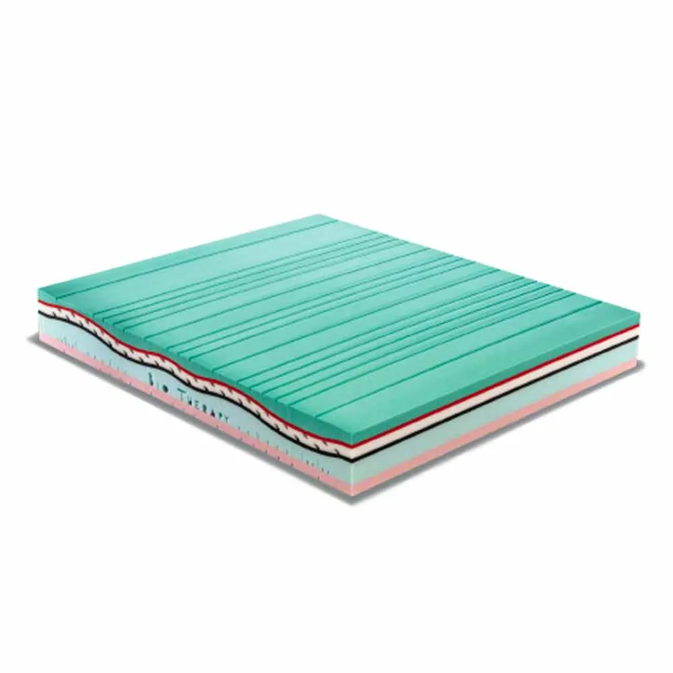 Double mattress H 25cm in Memory and Carbon Resistex Made in Italy - Villa Viadurini