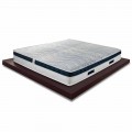 Square and Medium High Mattress 22 cm in Luxury Memory Made in Italy - Duran