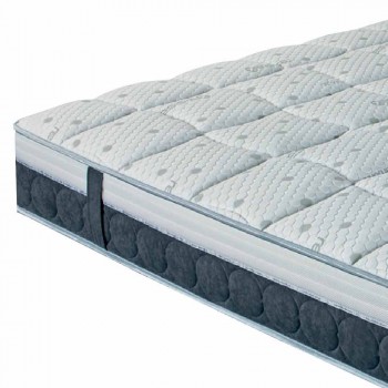 One and a Half Mattress in Memory and Carbon Resistex Made in Italy - Villa