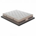 One and a Half Mattress in High Quality Memory H 25 cm - Silvestro