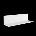 Wall Shelf in White Corian or with Black Insert 350 or 600 cm - Elono Viadurini