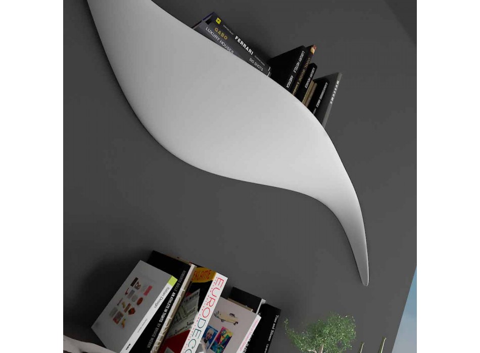Modern design wall shelf made in Italy, Tuscania Viadurini