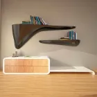 Modern design shelf produced in Italy, Sizzano Viadurini