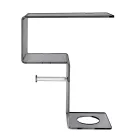 Bathroom Shelf with Roll Holder and Toilet Brush Holder Made in Italy - Scrooge Viadurini