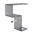 Bathroom Shelf with Roll Holder and Toilet Brush Holder Made in Italy - Scrooge