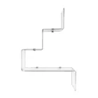 Transparent Plexiglass Object Shelf Made in Italy - Mufasa Viadurini