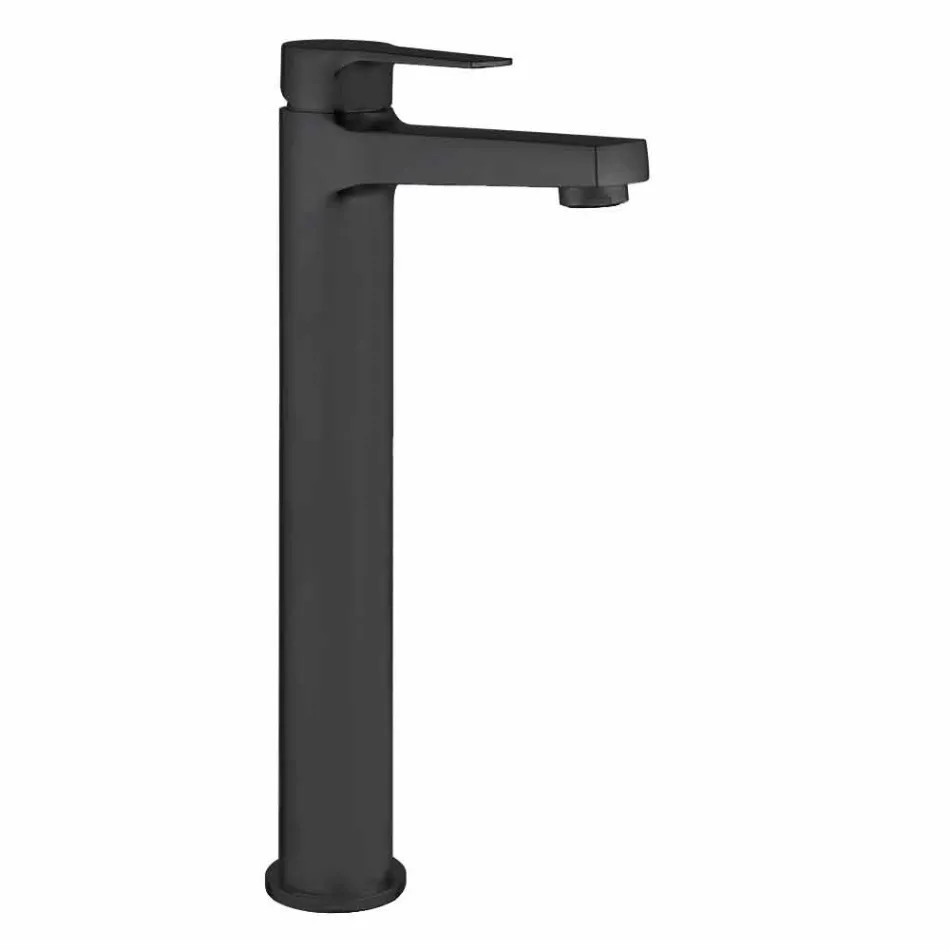 Tall Brass Bathroom Sink Mixer Without Drain Made in Italy - Sindra Viadurini