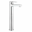 Tall Brass Bathroom Sink Mixer Without Drain Made in Italy - Sindra Viadurini