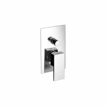 Built-in Shower or Bathtub Mixer Modern Design Made in Italy - Panela