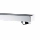 Bathroom basin mixer with spout 170 mm center distance Made in Italy - Medida Viadurini