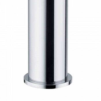 Bathroom Basin Mixer in Chromed Brass Modern Design Made in Itlay - Liro