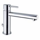 Brass basin mixer with spout 170 mm center distance Made in Italy - Ermia Viadurini